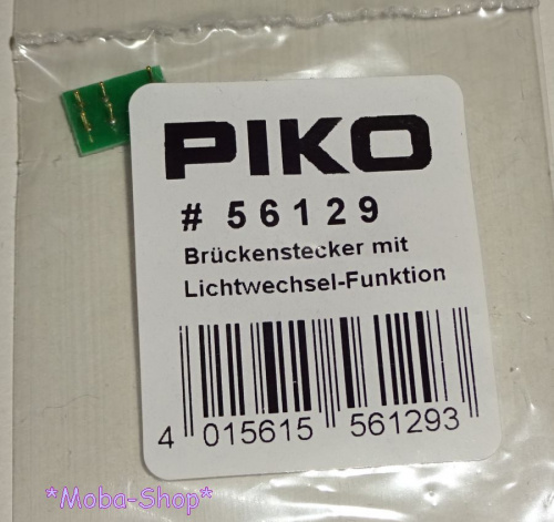 PIKO 56129 Brückenstecker 8-polig (NEM 652)
